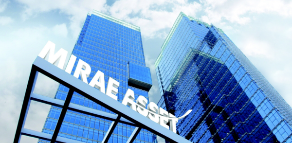 Pictured above is the head office of Mirae Asset Securities in Seoul. The brokerage has led the industry in the third quarter in sales. [Photo courtesy of Mirae Asset Securities]