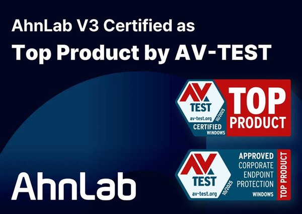 AhnLab V3 wins Top Product awards