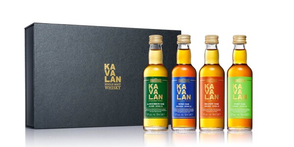 Golden Blue unveils duty-free-exclusive Kavalan Miniature Whisky